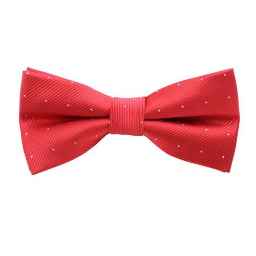 蝶ネクタイセット 蝶ネクタイ ポケットチーフ セット レッド 水玉 ドット |  | 02