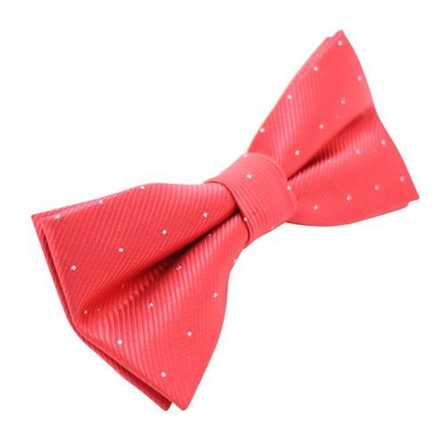 蝶ネクタイセット 蝶ネクタイ ポケットチーフ セット レッド 水玉 ドット |  | 03