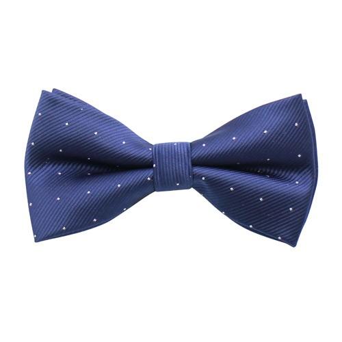 蝶ネクタイセット 蝶ネクタイ ポケットチーフ セット ネイビー 水玉 ドット |  | 02