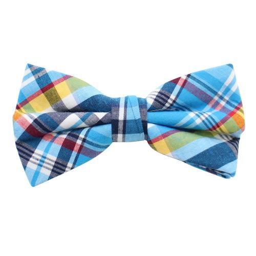 蝶ネクタイセット 蝶ネクタイ ポケットチーフ セット チェック |  | 02