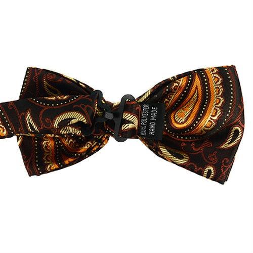 蝶ネクタイセット 蝶ネクタイ ポケットチーフ セット ペイズリー ターコイズグリーン |  | 02