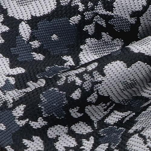 蝶ネクタイセット 蝶ネクタイ ポケットチーフ セット フローラル 花柄 ブラック シルバー |  | 03