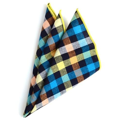 蝶ネクタイセット 蝶ネクタイ ポケットチーフ セット カラフル チェック |  | 05