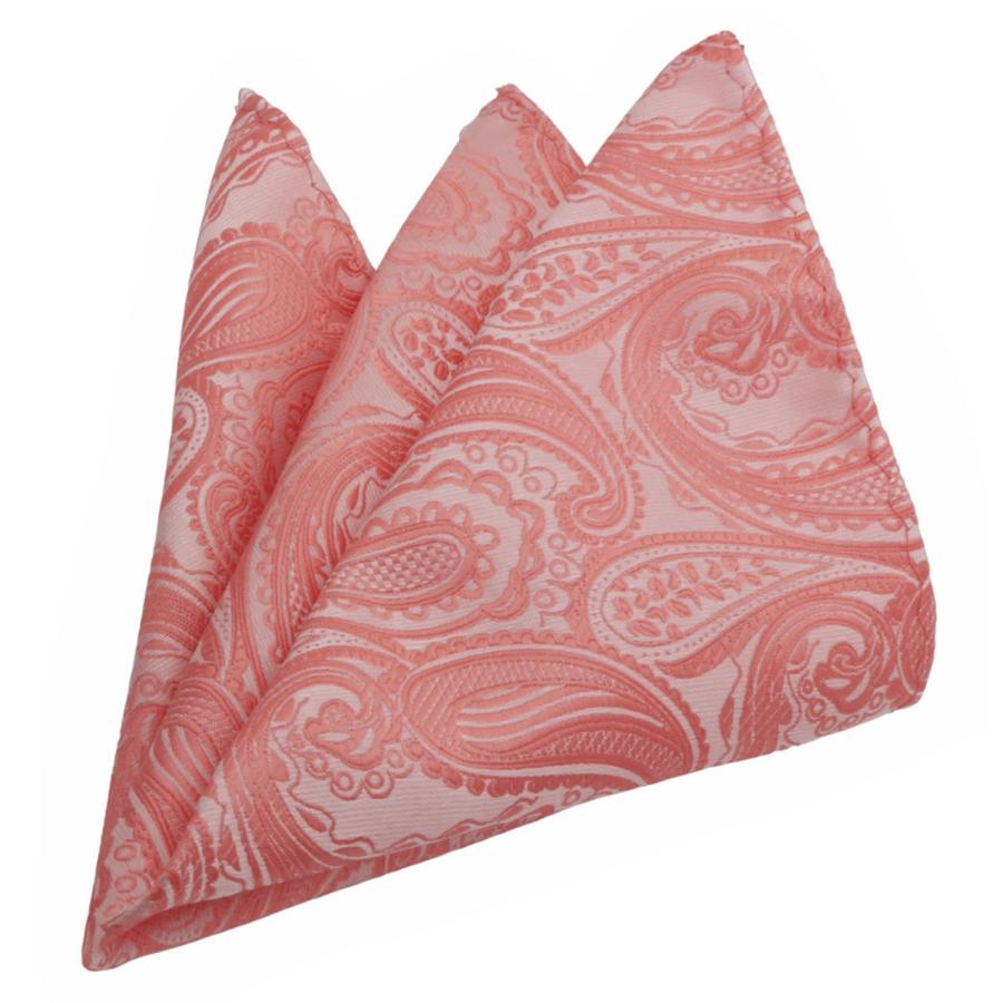 蝶ネクタイセット 蝶ネクタイ ポケットチーフ セット ペイズリー ピンク |  | 04