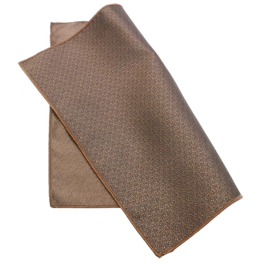 蝶ネクタイセット 蝶ネクタイ ポケットチーフ セット ソリッド ブラウン テクスチャード |  | 07