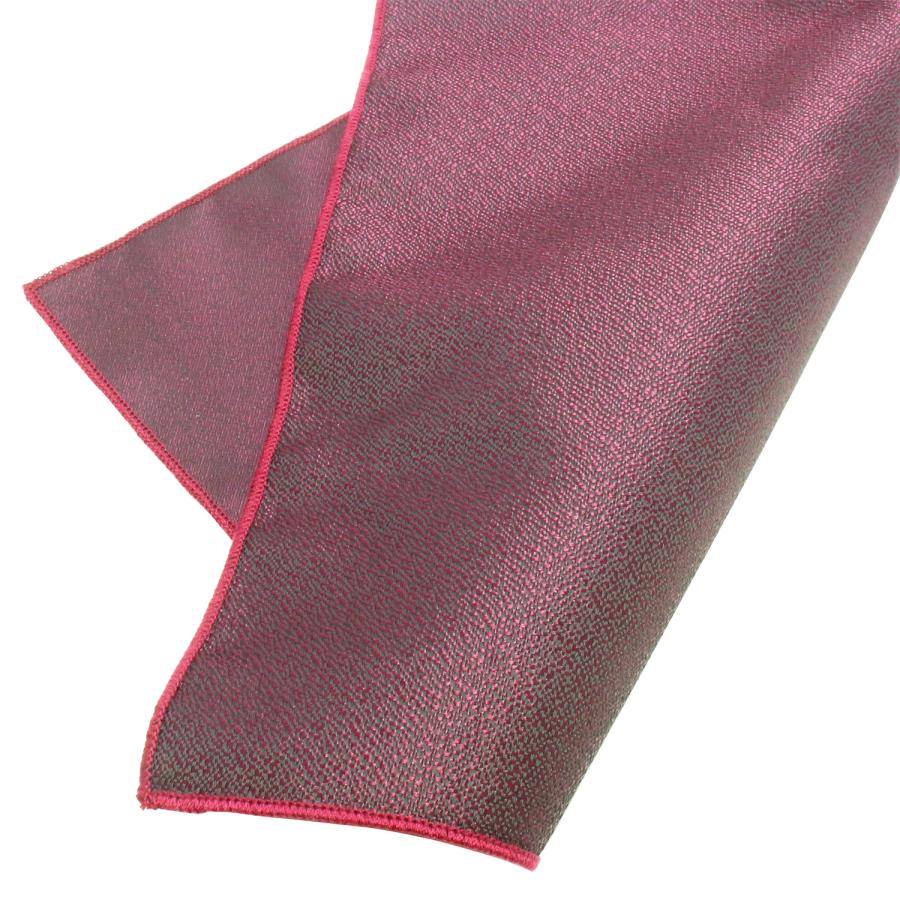 蝶ネクタイセット 蝶ネクタイ ポケットチーフ セット ソリッド ダークレッド テクスチャード |  | 06