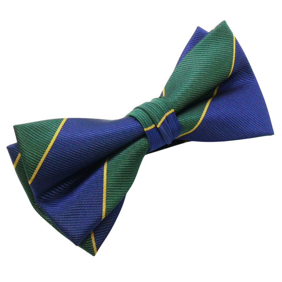 蝶ネクタイセット 蝶ネクタイ ポケットチーフ セット グリーン ブルー ストライプ |  | 03