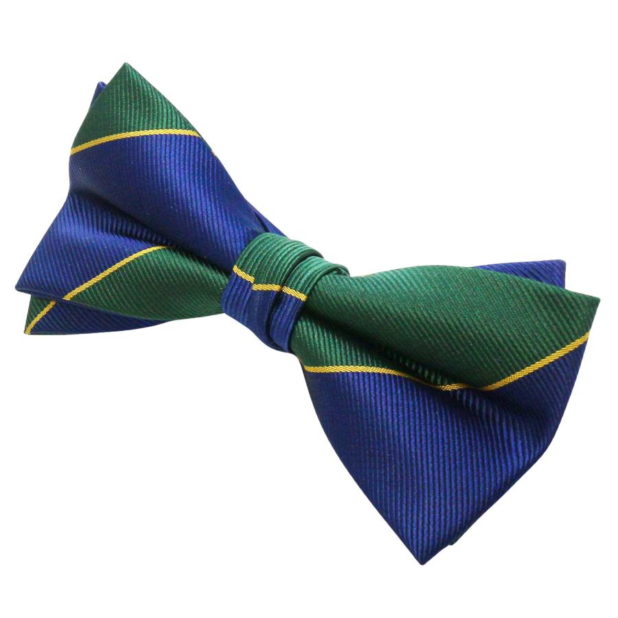 蝶ネクタイセット 蝶ネクタイ ポケットチーフ セット グリーン ブルー ストライプ |  | 04