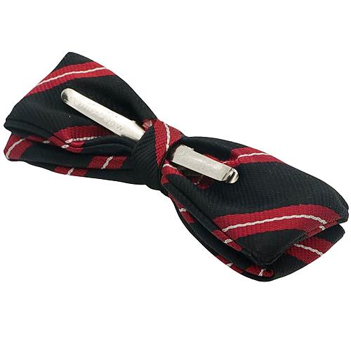 ビンテージ ブラック レッド ストライプ 蝶ネクタイ ボウタイ |  | 05