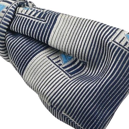 ビンテージ ネイビー シルバー ストライプ 柄 模様 蝶ネクタイ ボウタイ |  | 04