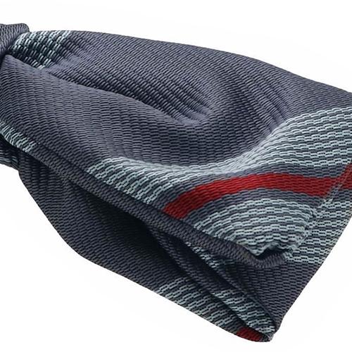 ビンテージ ブルーグレー ライトブルー ストライプ 蝶ネクタイ ボウタイ |  | 04