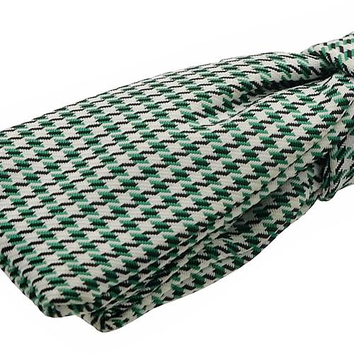 ビンテージ グリーン ホワイト ブラック チェック 蝶ネクタイ ボウタイ |  | 03