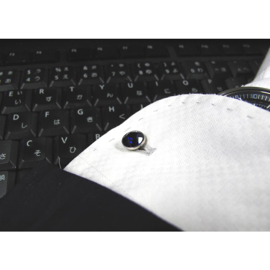 クリスタル ガラス ダブル 9mm カフス カフスボタン カフリンクス カラー 豊富 シンプル 小さめ クリスマス 爆買 | SWAROVSKI | 40