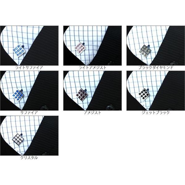 クリスタルガラス リュミエールヌフカフス（カフスボタン カフリンクス）クリスマス 爆買 | SWAROVSKI | 06