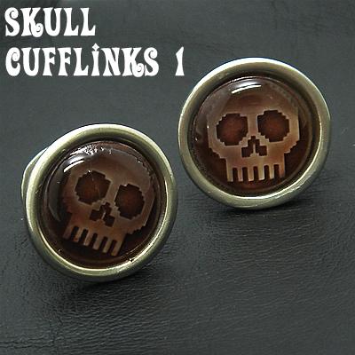 スカルカフス（カフスボタン カフリンクス） Basic 5000 クリスマス 爆買 | 
