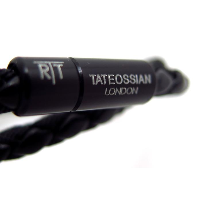 ブランド アクセサリー TATEOSSIAN タテオシアン チェルシー ブレスレット（Sサイズ ブラックブラック）シンプル 軽量 父の日 爆買の画像