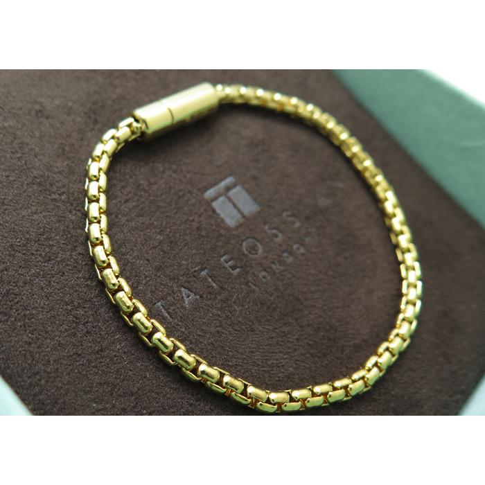 希少！TATEOSSIAN タテオシアン ブレスレット TATEOSSIAN タテオシアン PURE SILVER GIZA CLICK BOX 4MM