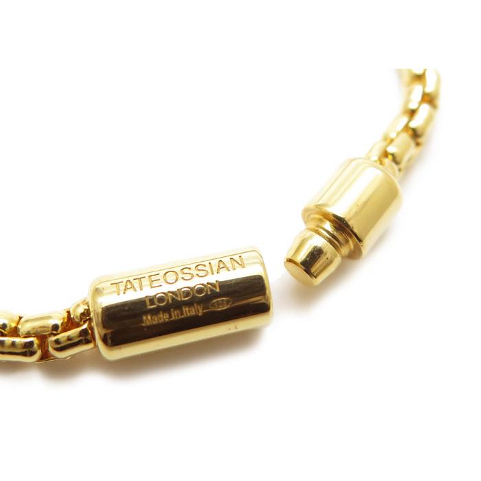 ブランド アクセサリー TATEOSSIAN タテオシアン ピュア シルバー ポップ ボックス ブレスレット（イエローゴールド）の画像
