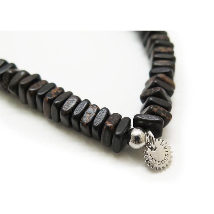 ブランド アクセサリー TATEOSSIAN タテオシアン ビーズシルバー レグノ ヒシ ブレスレット（ブルーシェル）（Mサイズ） | TATEOSSIAN | 05