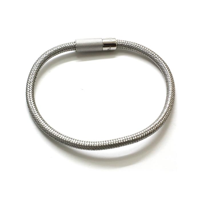 ブランド アクセサリー TATEOSSIAN タテオシアン ポップリガート ラーメ ブレスレット（ロジウム Mサイズ）父の日 爆買の画像