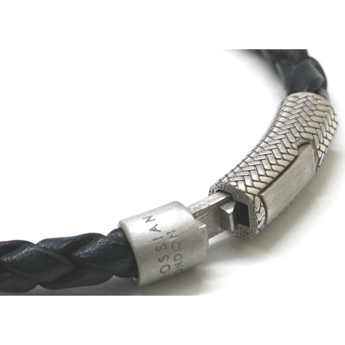 tateossian ブレスレット　シルバー925 TATEOSSIAN（タテオシアン） ブランド アクセサリー レザー シルバー
