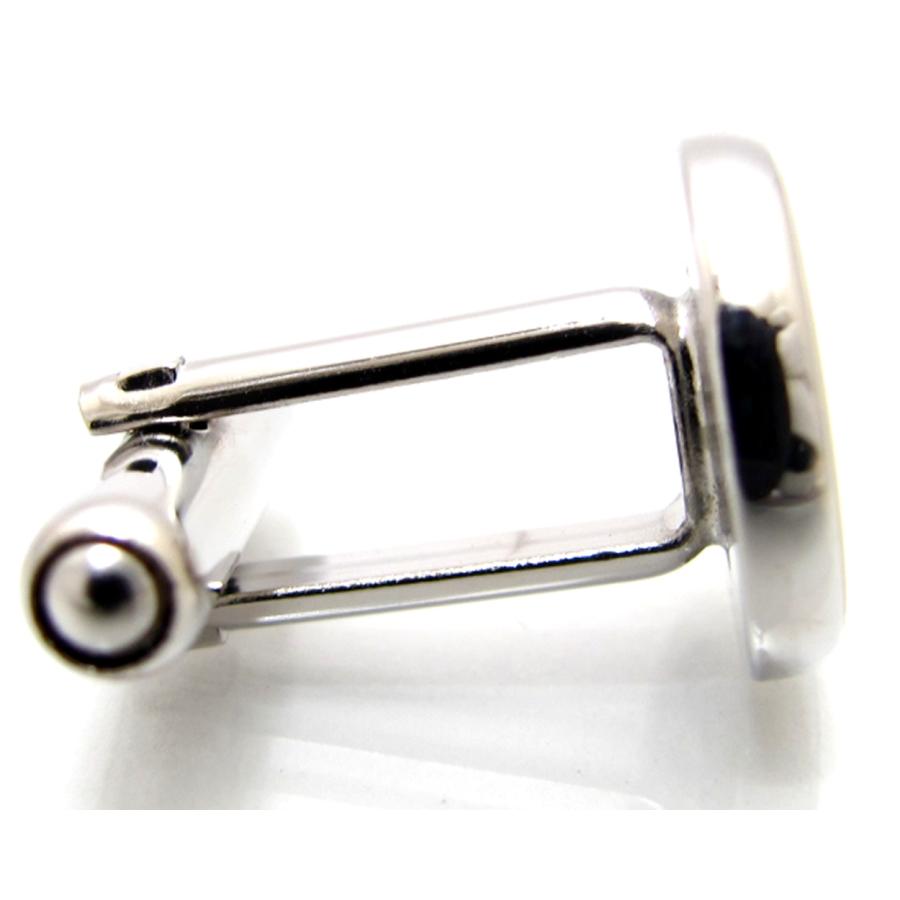 シェル カフス 13mm カフスボタン カフリンクス 白蝶貝 男性 結婚式