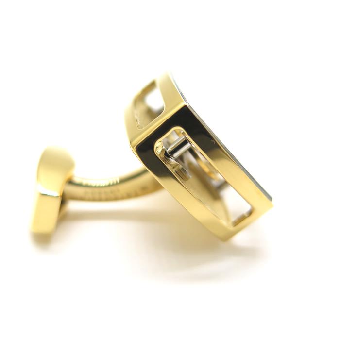 ブランド アクセサリー TATEOSSIAN タテオシアン メカニカル トラベラー トゥールビヨン カフス（イエローゴールド）ブランド カフリンクス 父の日 爆買の画像