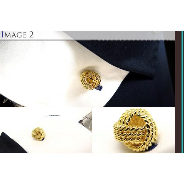 ブランド アクセサリー TATEOSSIAN タテオシアン ノット カフス（イエローゴールド）シンプル 上品 父の日 爆買の画像