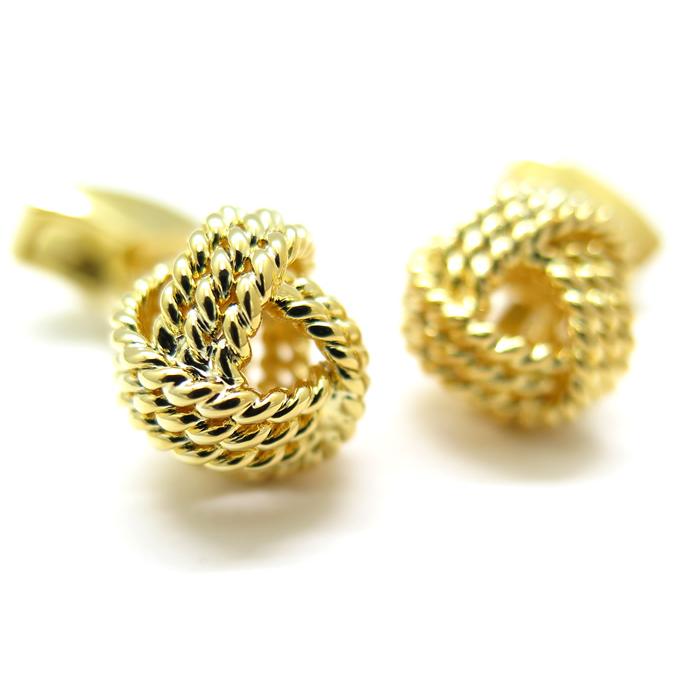 ブランド アクセサリー TATEOSSIAN タテオシアン ノット カフス（イエローゴールド）シンプル 上品 父の日 爆買の画像