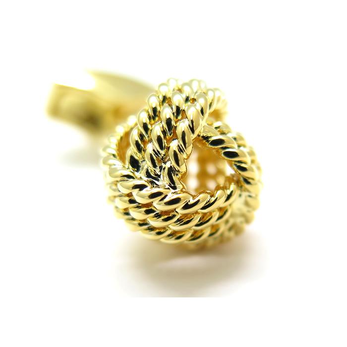 ブランド アクセサリー TATEOSSIAN タテオシアン ノット カフス（イエローゴールド）シンプル 上品 父の日 爆買の画像