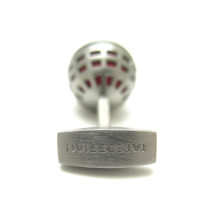 ブランド アクセサリー TATEOSSIAN タテオシアン ストーン オブ ザワールド リボルブ アゲート カフス（レッドアゲート）カフリンクス 父の日の画像