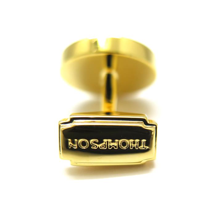 ブランド アクセサリー THOMPSON トンプソン ブロッサムカフス（バーントシェンナ） ブランド カフリンクス  和柄 梅 紅白 父の日 爆買の画像