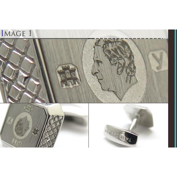 ブランド アクセサリー TATEOSSIAN タテオシアン レガリア シグニチャ オクト シルバー カフス カフスボタン カフリンクス 父の日 爆買 | TATEOSSIAN | 02