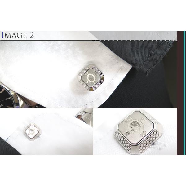 ブランド アクセサリー TATEOSSIAN タテオシアン レガリア シグニチャ オクト シルバー カフス カフスボタン カフリンクス 父の日 爆買 | TATEOSSIAN | 03