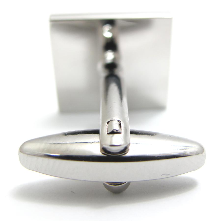 Simple 2500 メンズ アクセサリー マット＆グロス カフス カフスボタン カフリンクス 市松模様 シンプル 四角 クリスマス 爆買 |  | 05