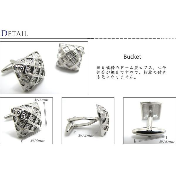 メンズ アクセサリー Simple 2500 バケット カフス カフスボタン カフリンクス クリスマス 爆買 |  | 01