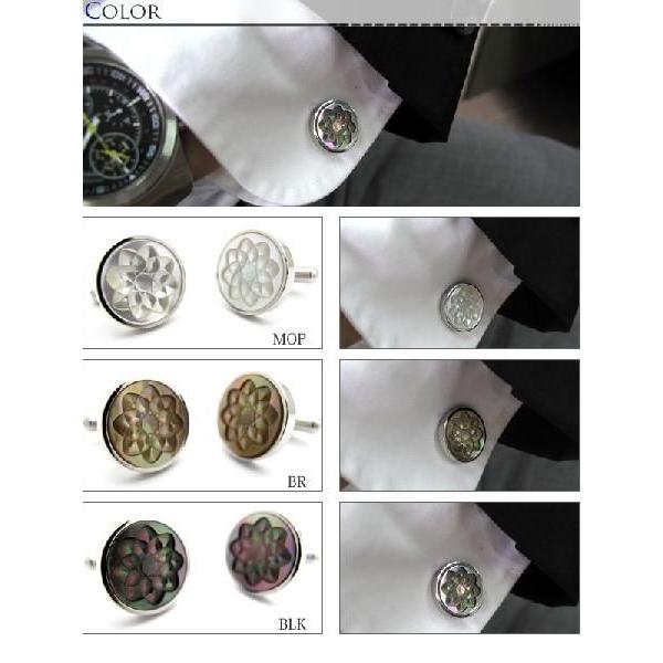メンズ アクセサリー シェルフィオーレカフス（カフスボタン カフリンクス） Basic 5000 父の日 爆買の画像