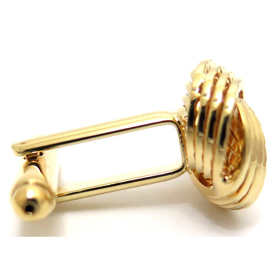 メンズ アクセサリー Value 3500 ジャグスライスゴールド結カフス カフスボタン カフリンクス 金 シンプル 上品 きれい 人気 定番 クリスマス 爆買 |  | 05