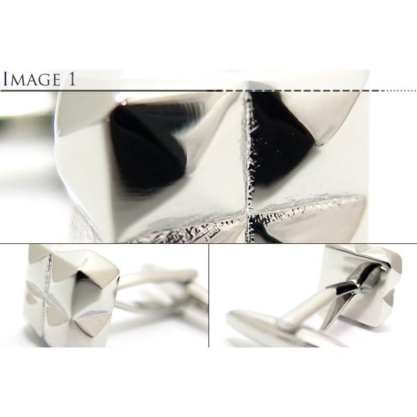 メンズ アクセサリー Simple 2500 スクエア ピラミッドパターン カフ カフスボタン カフリンクス クリスマス 爆買 |  | 02