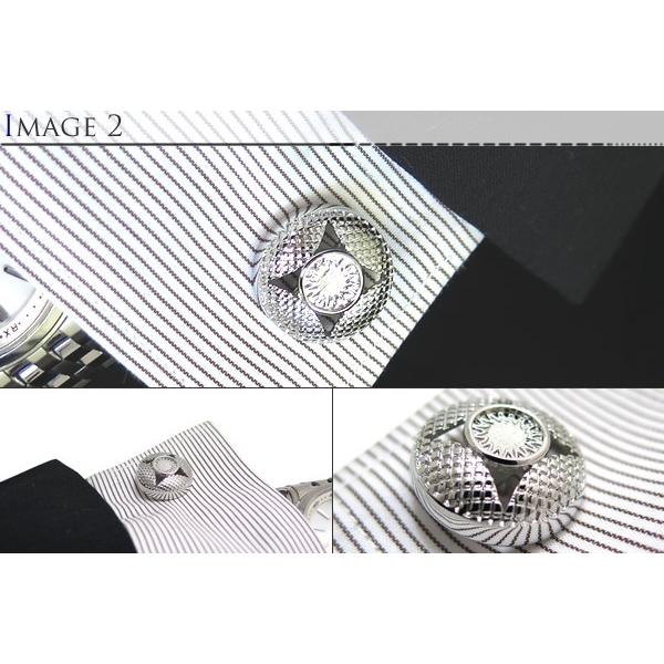 メンズ アクセサリー Simple 2500 メッシュ バルジ カフス カフスボタン カフリンクス クリスマス 爆買 |  | 03