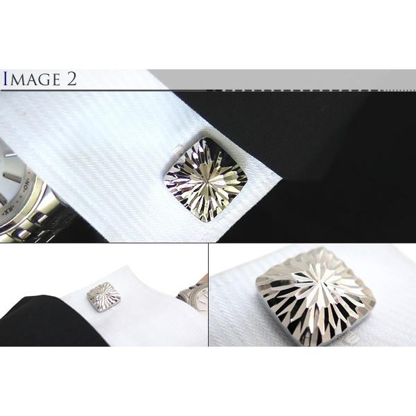 メンズ アクセサリー Simple 2500 ラフサーフィス スクエア カフス カフスボタン カフリンクス シンプル 四角 クリスマス 爆買 |  | 03