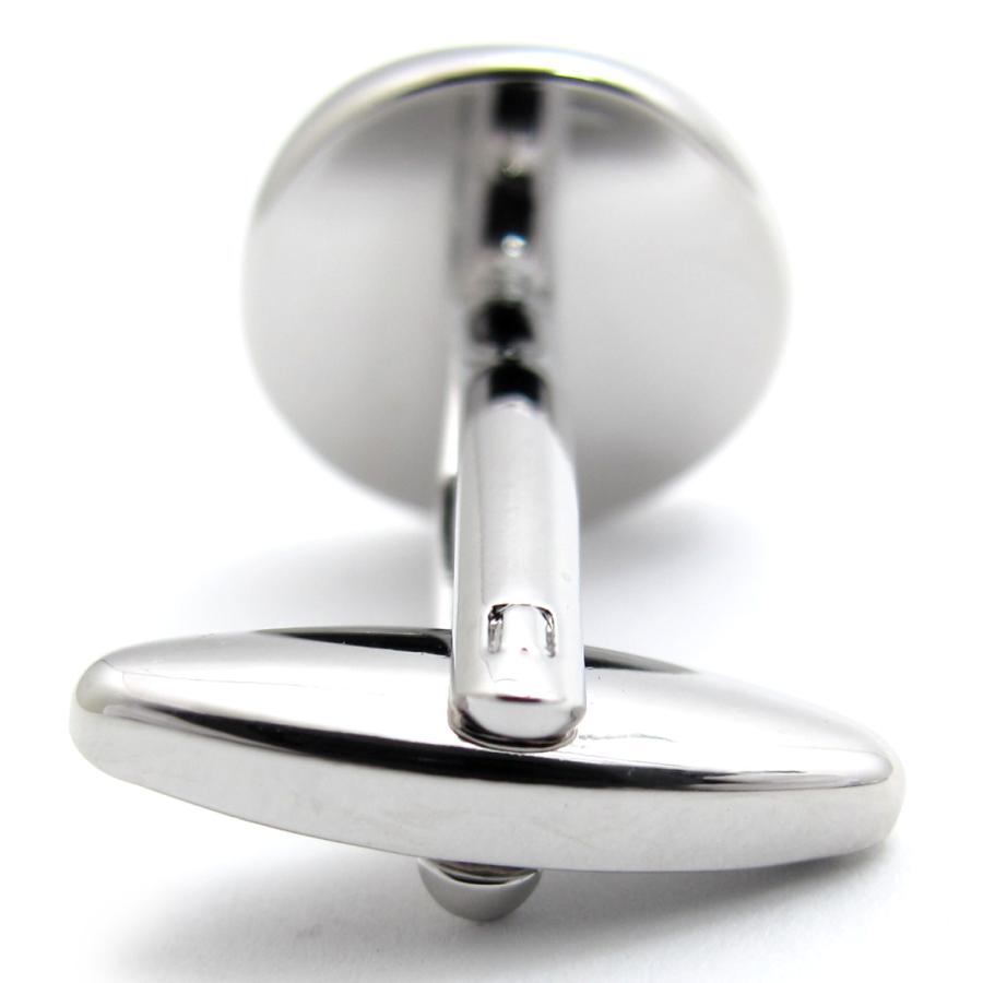 メンズ アクセサリー Simple 2500 ラウンド マット＆グロス カフス カフスボタン カフリンクス シンプル 市松模様 クリスマス 爆買 |  | 05