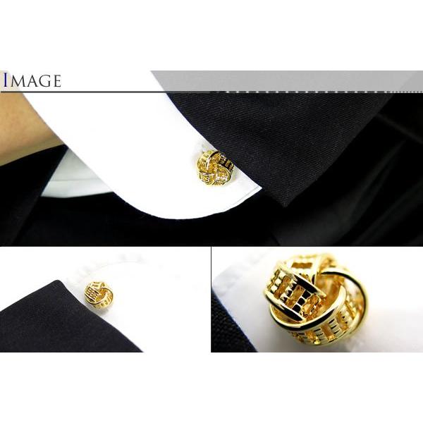 メンズ アクセサリー Value 3500 ゴールドラダー結カフス カフスボタン カフリンクス シンプル 個性 金 華やか パーティ クリスマス 爆買 |  | 02