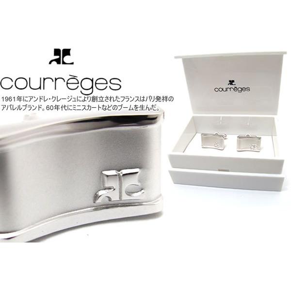 ブランド アクセサリー courreges クレージュ アンジュレーションカフス（カフスボタン カフリンクス）父の日 爆買 | courreges
