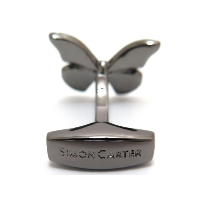 美品 SIMONCARTER/サイモンカーター カフス 蝶 SIMON CARTER（サイモン