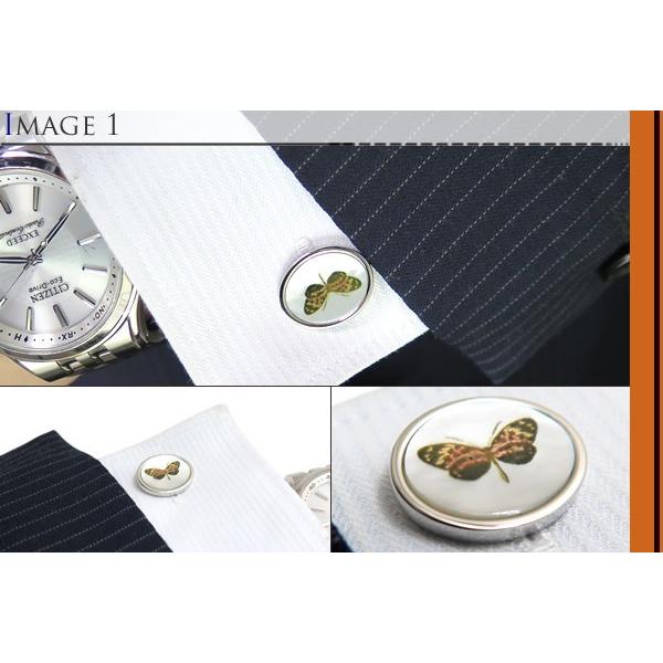 ブランド アクセサリー SIMON CARTER サイモン・カーター ボタニカルオーバルカフス（蝶）カフスボタン カフリンクス バレンタイン 爆買 | SIMON CARTER | 03