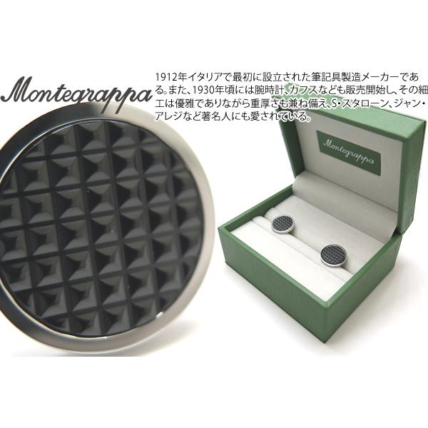 ブランド アクセサリー MONTEGRAPPA モンテグラッパ クロウカフス（スティール、IPブラック） カフスボタン カフリンクス 父の日 ブランド アクセサリー MONTEGRAPPA モンテグラッパ クロウ カフス（IP