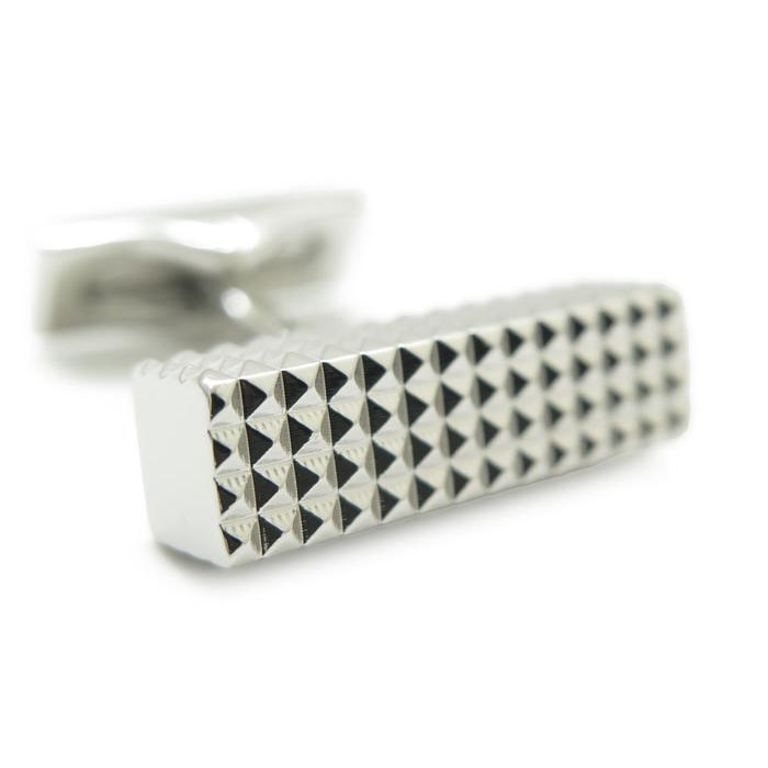 ブランド アクセサリー S.T.Dupont エス・テー・デュポン レクタングル ダイヤモンドヘッド カフス カフスボタン カフリンクス ブランド 父の日 爆買の画像