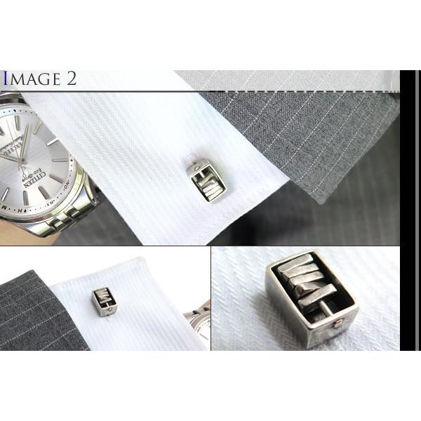 ブランド アクセサリー title of work タイトルオブワーク シルバーエンケースドスピナーカフス（カフスボタン カフリンクス）バレンタイン 爆買 |  | 03