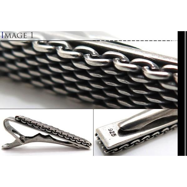 ブランド アクセサリー title of work タイトルオブワーク シルバーメッシュバンドタイバー（タイピン タイクリップ）バレンタイン 爆買 |  | 02